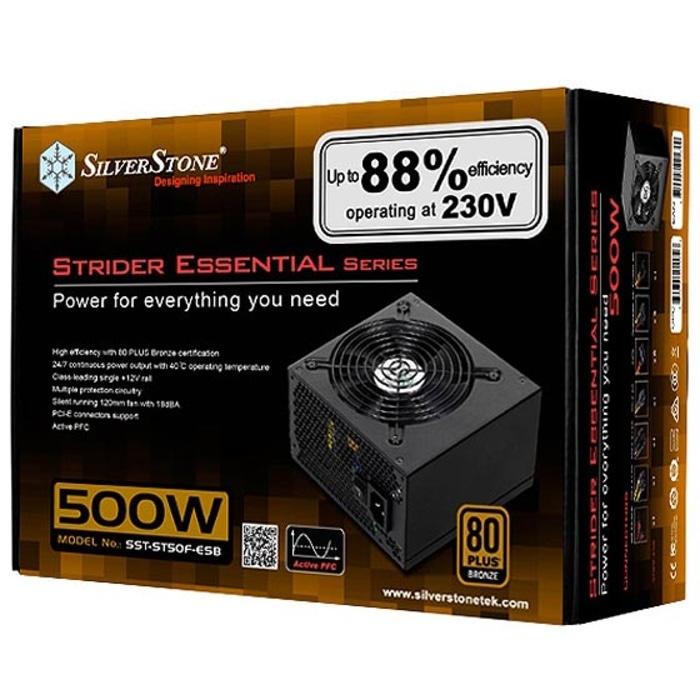 Jual Silverstone Strider 500 Watt 80 Bronze Sst St50f Esb Jakarta Utara Tg Market Tokopedia
