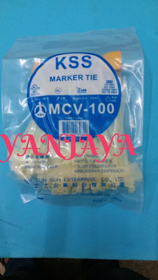 Kss Label Jual kabel ties label kss mcv 100/kabel tie label 10cm kss - Jakarta ...