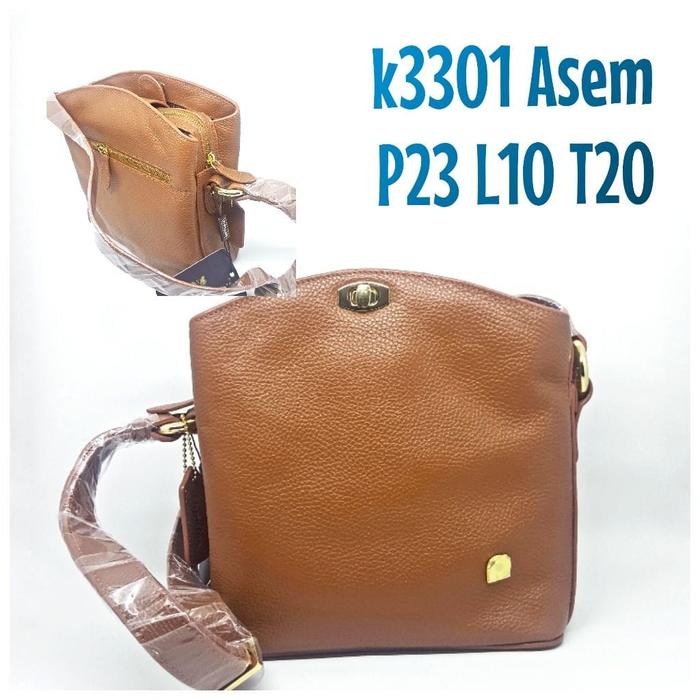 Gambar Tas Kulit Papillon Original K3301 Asem dari papilon.original undefined Tokopedia