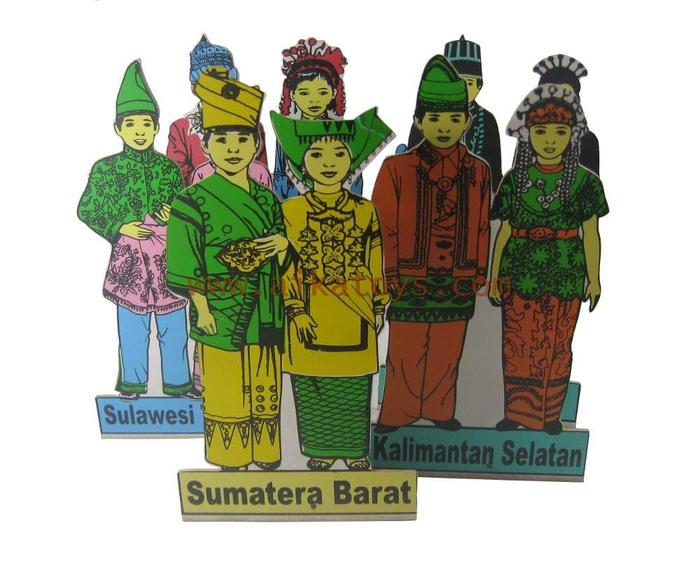 Jual Mainan Edukasi Maket Baju Adat Kota Tangerang Jani Shop Tokopedia