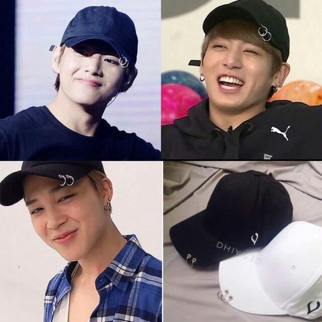 BTS cap korea korean EXO Wannaone GD 