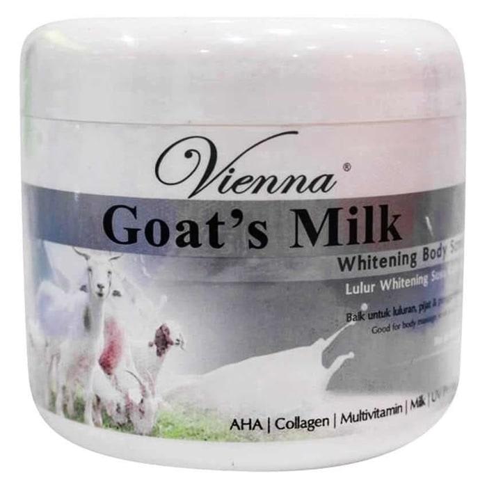 Jual Lulur Susu Kambing Vienna Brightening Body Scrub Goat S Milk 250gr Jakarta Barat Dunia Grosir Besar Tokopedia