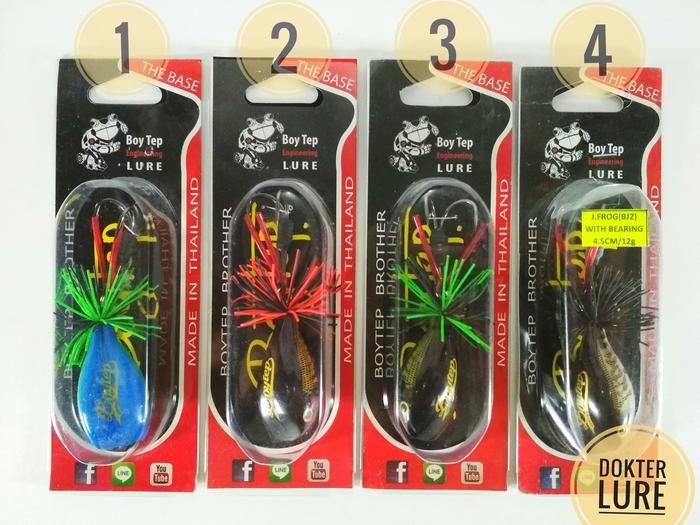 Gambar LURE BOYTEP Pacul Bearing 10gr Umpan Mancing Casting Jumfrog Gabus dari DOKTER LURE undefined Tokopedia