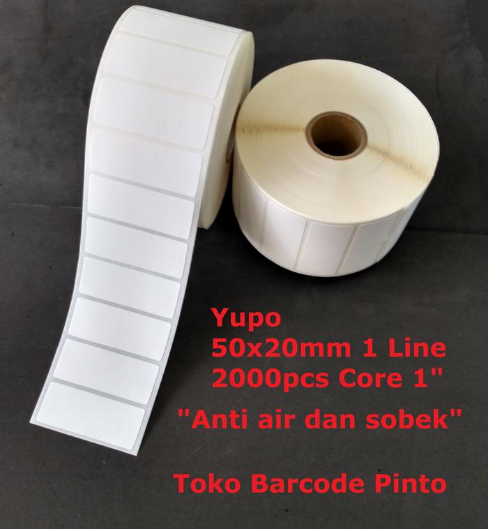 Jual Yupo 50x20mm 1Line 2000p Gap Core 1