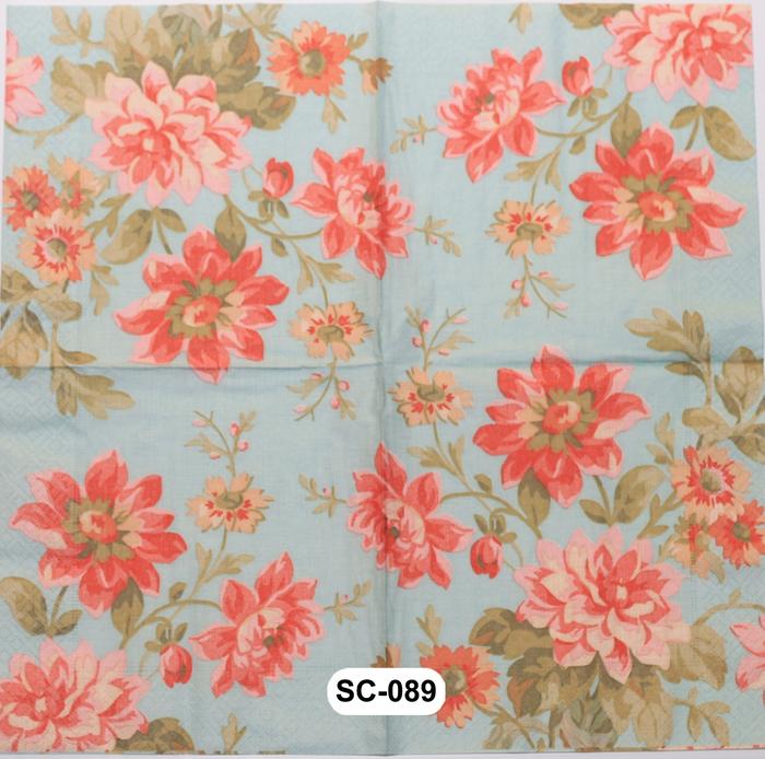 Gambar Tisu - Paper Napkin Decoupage SC 089 dari Serat Online Store undefined Tokopedia
