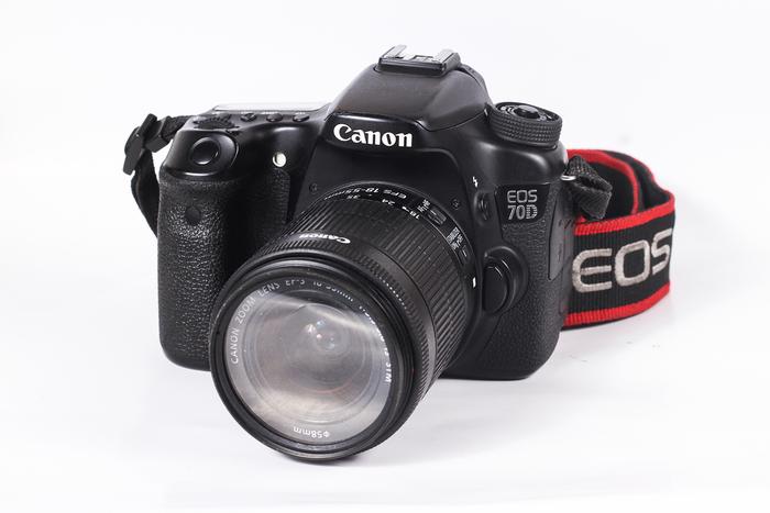 Canon Eos 70d No Wifi Kit 18-55