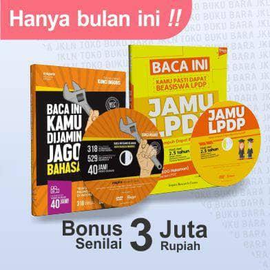 Jual Mau Pasti Jago Bahasa Inggris Dan Dapet Beasiswa Lpdp Buktikan Kab Sleman Bara Inspirasi Indonesia Tokopedia