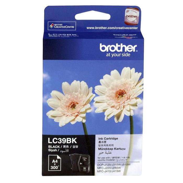 Jual Brother LC-39 Black Ink Cartridge 