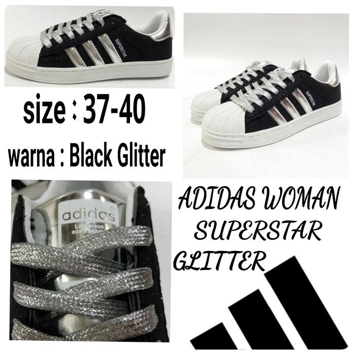 Superstar Sneakers Adidas Superstar Dames Glitter Zilver Adidas