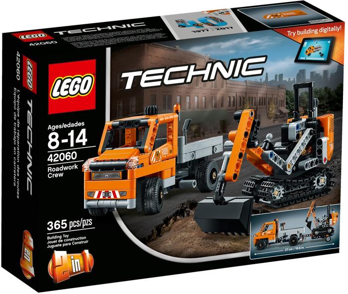 LEGO 42060 TECHNIC Roadwork Crew di Anugrahshoptokopedia Tokopedia
