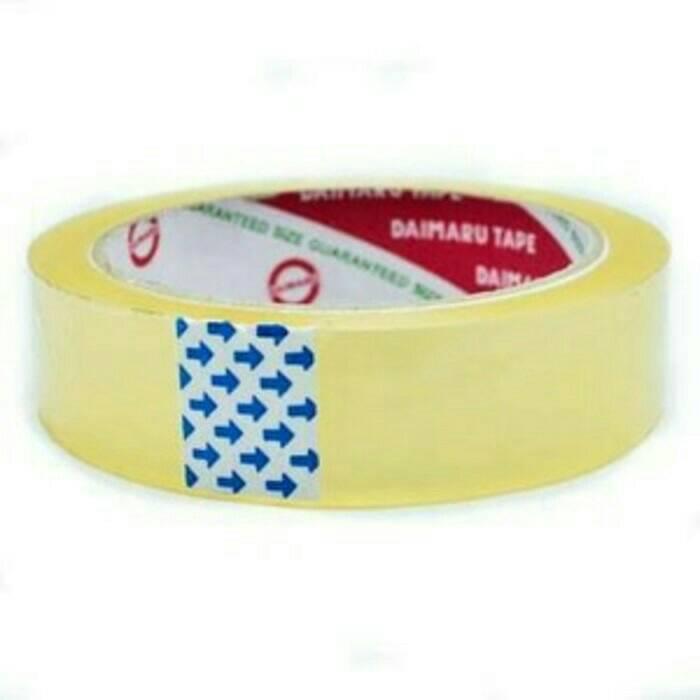 Gambar LAKBAN BENING DAIMARU 24 MM / ISOLASI 1 INCH 1" dari GUNUNG MADU LISTRIK undefined Tokopedia