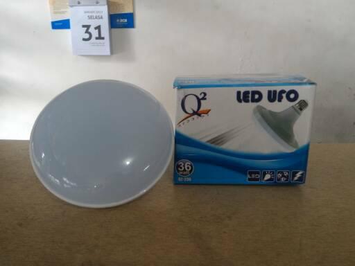 Gambar Lampu LED UFO Q2 Q2-236 36 Watt Super Terang Tidak Silau dari GalaxyElektronikOnlineStore undefined Tokopedia