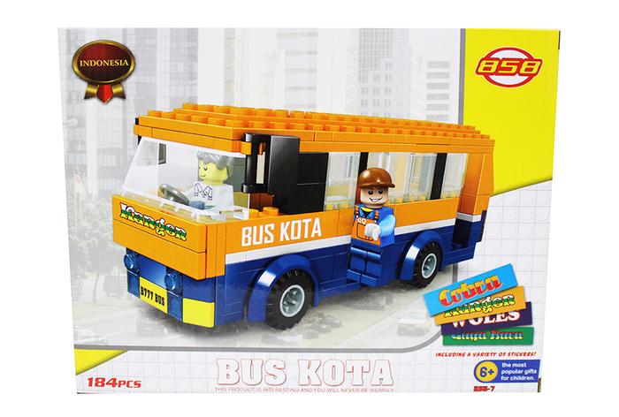Jual Lego Bus Kota 184pcs / Lego Bricks 