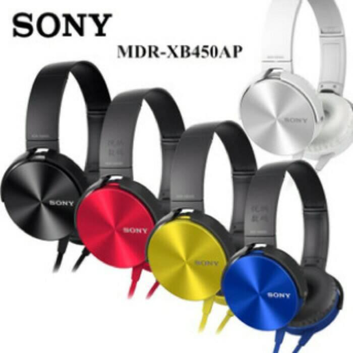 Sony Mdrxb450ap Sony Extra Bass Smartphone Headset Jual Headphone - Main Image
