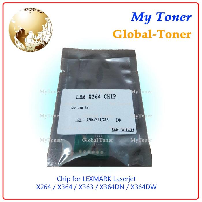 Jual CHIP TONER LEXMARK Printer 