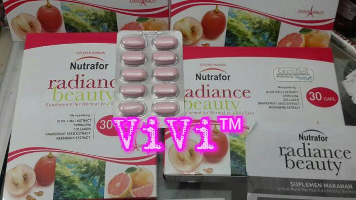Jual Nutrafor Radiance Beauty 30 Suplemen Obat Jerawat Dan Kulit Berminyak Kota Tangerang Miracle Bless Tokopedia