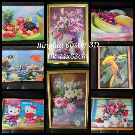 Jual Poster 3 Dimensi Jakarta Barat Shepudding Tokopedia