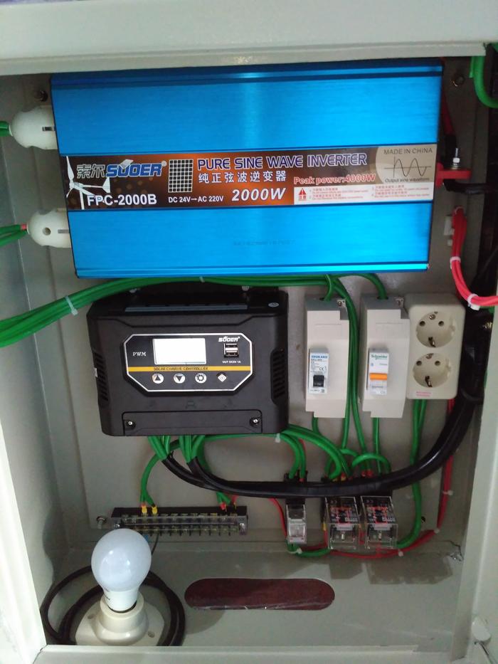 Gambar Paket Solar Cell 1200WP 2000Watt Pure Sine Wave dari GreenGo Energy undefined Tokopedia