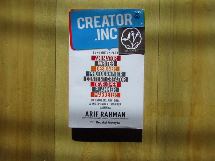 Gambar CREATOR .INC, ARIF RAHMAN dari merdesabook undefined Tokopedia