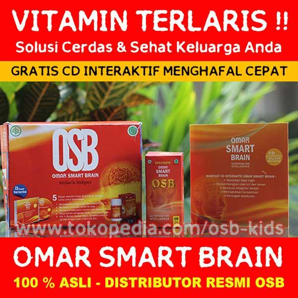 Gambar Omar Smart Brain ( Vitamin Otak OSB ) dari OSB Kids Store undefined Tokopedia