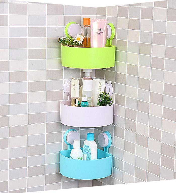 Jual Rak Kamar Mandi Tempat Sabun Shampoo Tempelan Vacuum Hbh007 Kota Depok Belladreamhouse Tokopedia