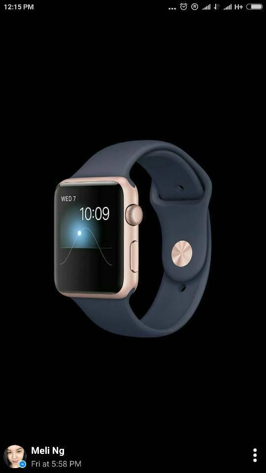 Jual apple watch series 1 42mm navy rose gold - Jakarta Barat - angel. shop  | Tokopedia