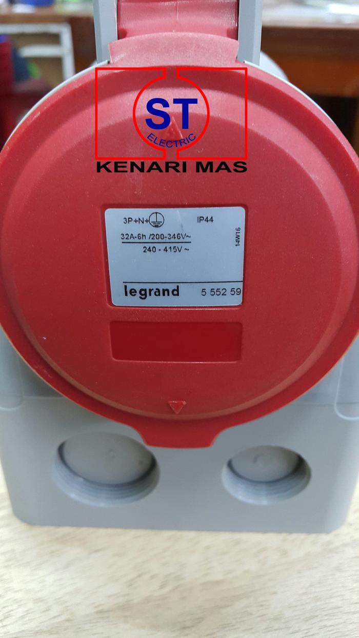 Gambar Legrand 555259 / Surface Mounting Legrand / 555259 / 5x32 / 3P+N+E 32A dari ST Electric Kenari Mas undefined Tokopedia