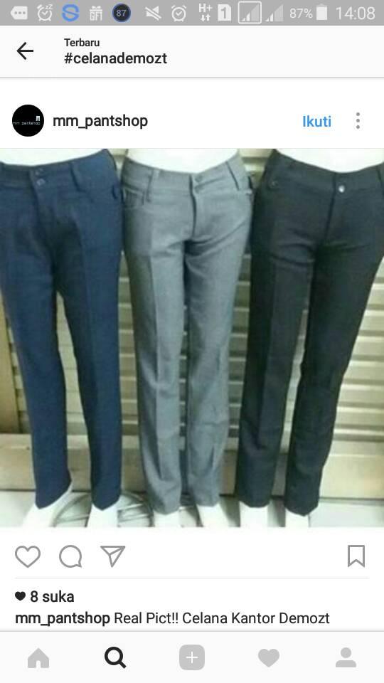 Jual Celana Kerja Demost Kab Kudus Nurbyistore Tokopedia