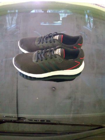 Jual adidas neo cloudfoam speed red black Tangerang Baim