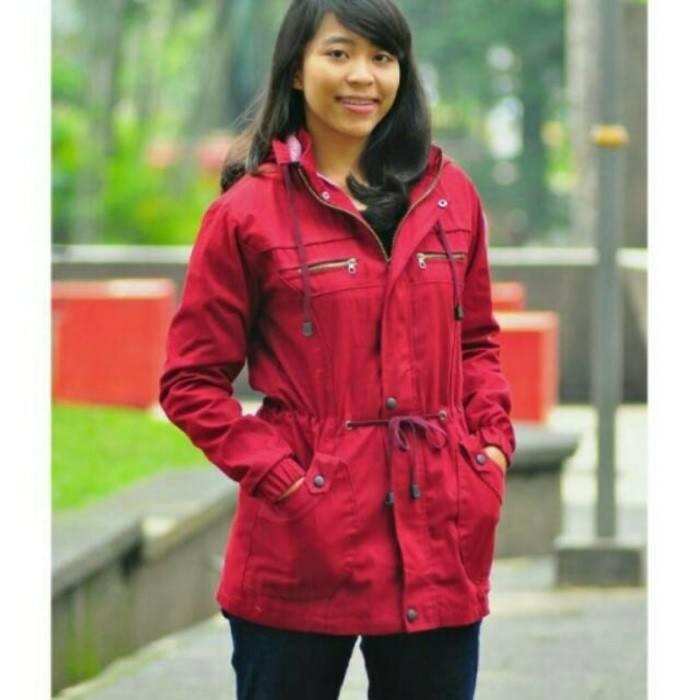 Jaket Parka Cewe/Wanita Harga GROSIR ukuran XXL Navy