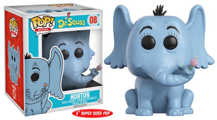 Gambar Funko POP! Books Dr. Seuss Horton Hears a Who - Horton 6" #8 dari Funkoholic undefined Tokopedia