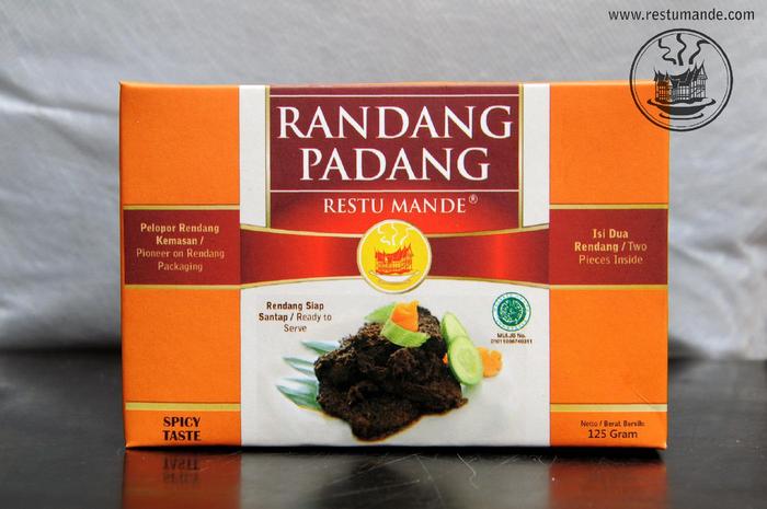 Gambar Rendang Padang 125 gr - Daging Sapi - Rasa Hot dari Tokomart Shop undefined Tokopedia