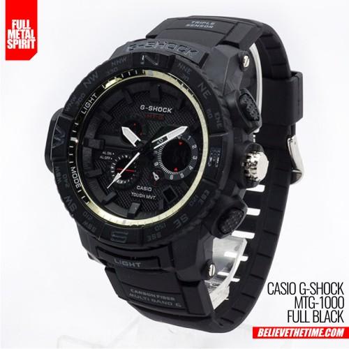 Jual Jam Tangan Pria Casio G-Shock MTG-1000 Full Black - Kota Semarang -  LIMITLESS | Tokopedia