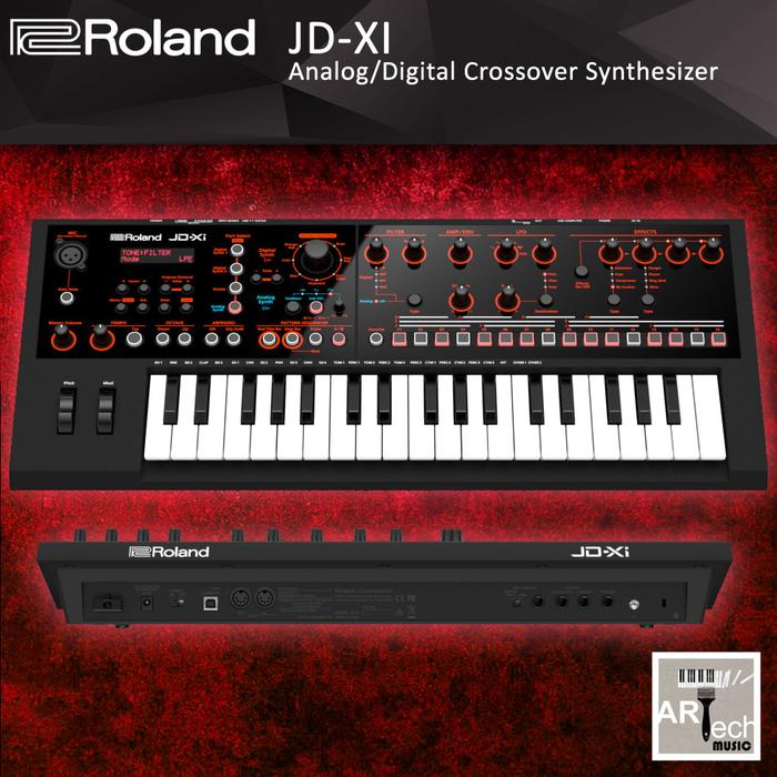 Jual Roland JD XI / JD XI Analog - DIgital Crossover Synthesizer 最大80%オフ Roland JD-Xi 鍵盤楽器