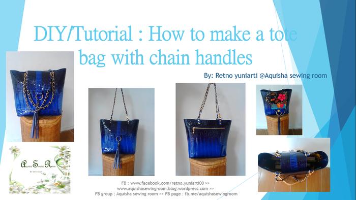 HOT Tutorial Pola Tote Bag Simple Jual POLA TAS BAG PATTERN