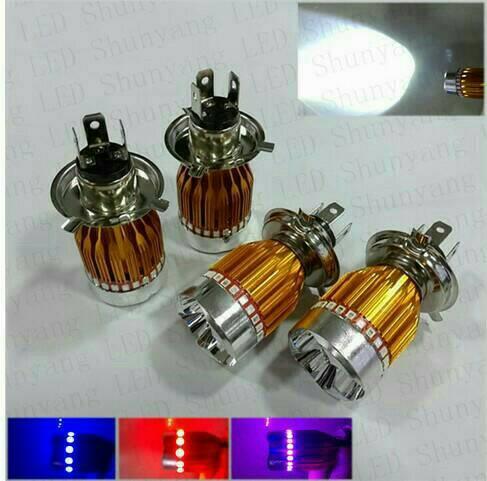 Lampu Socket H5 Car Headlight Ceramic Bulb Holder Extension H1 H4