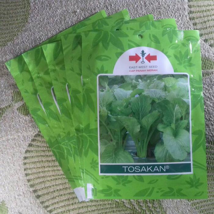 Gambar Benih Sawi Caisim Tosakan Panah Merah original packing isi 25 gram dari Simon Peter New undefined Tokopedia