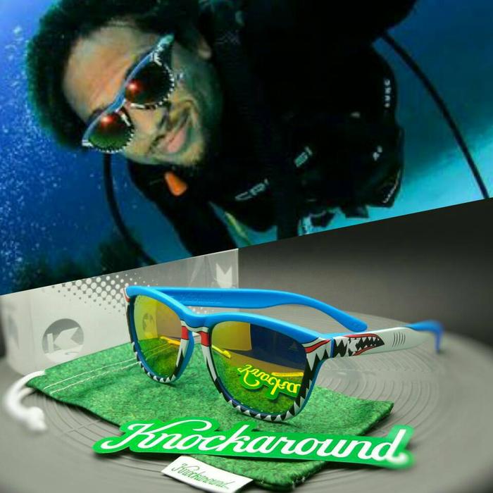 Gambar Kacamata Knockaround Shark Week Fire Kacamata Polarized Fashion Murah dari idazube corp undefined Tokopedia