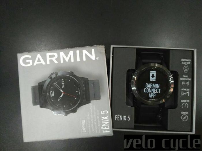 Garmin GPS Watch Fenix 5 Black Sapphire 