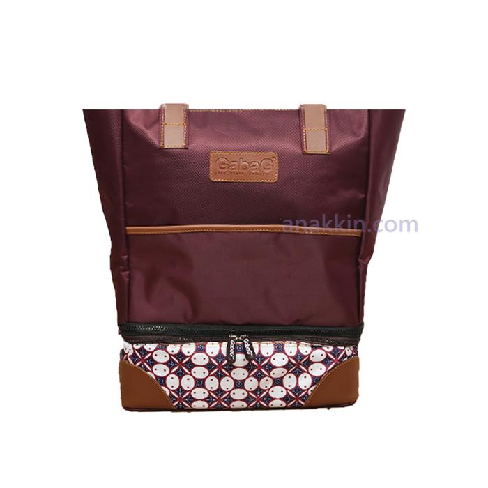 Gambar Gabag Ayumi Diaper & Cooler Bag / tas bayi / tas asi / diaper bag dari ANAKKIN BABY STORE undefined Tokopedia