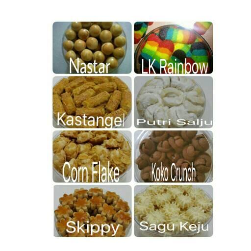 Gambar aneka kue lebaran dari Andrani's Shop undefined Tokopedia