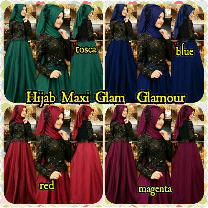 Jual Hijab Maxi Glam Glamour - Jakarta 