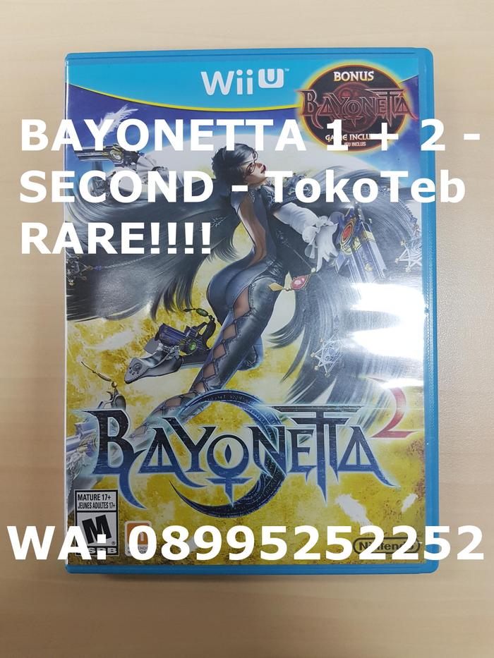 Jual Bayonetta Wii U WITH BAYONETTA (Game Kaset) (RARE
