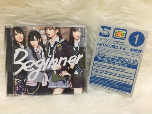 Gambar CD + DVD AKB48 - Beginner dari Cuan Dikit undefined Tokopedia