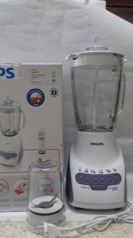Gambar Blender Philips Glass / Kaca - 2 in 1 dari Sinar Hegar undefined Tokopedia