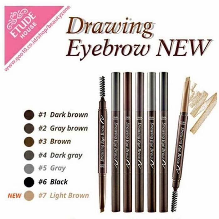 Gambar etude house-drawing eyebrow new. 100% original bergransi dari growie park undefined Tokopedia