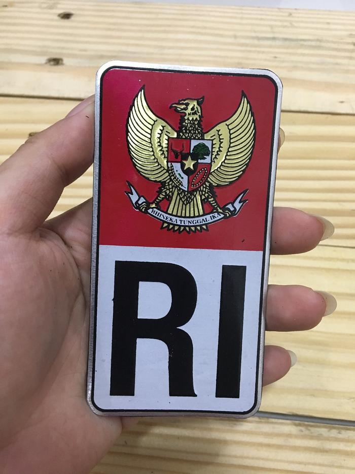 Jual Sticker Plat RI | Sticker RI | Sticker Garuda | Stiker RI ...