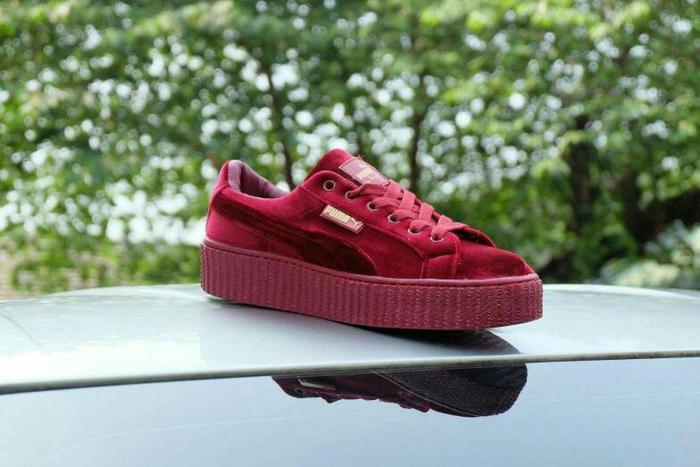 rihanna fenty shoes black