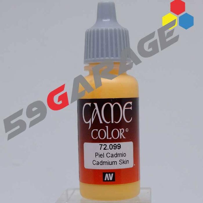 Gambar Vallejo 72099 Cadmium Skin - military model kit color dari 59garage undefined Tokopedia