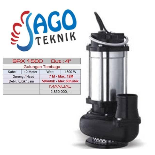 Jual Pompa Celup 4 inch / Pompa Output 4 inch / Pompa Air Stainless